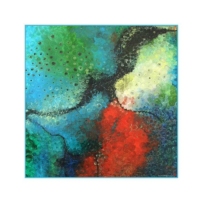 Fault Lines - Pocket Square