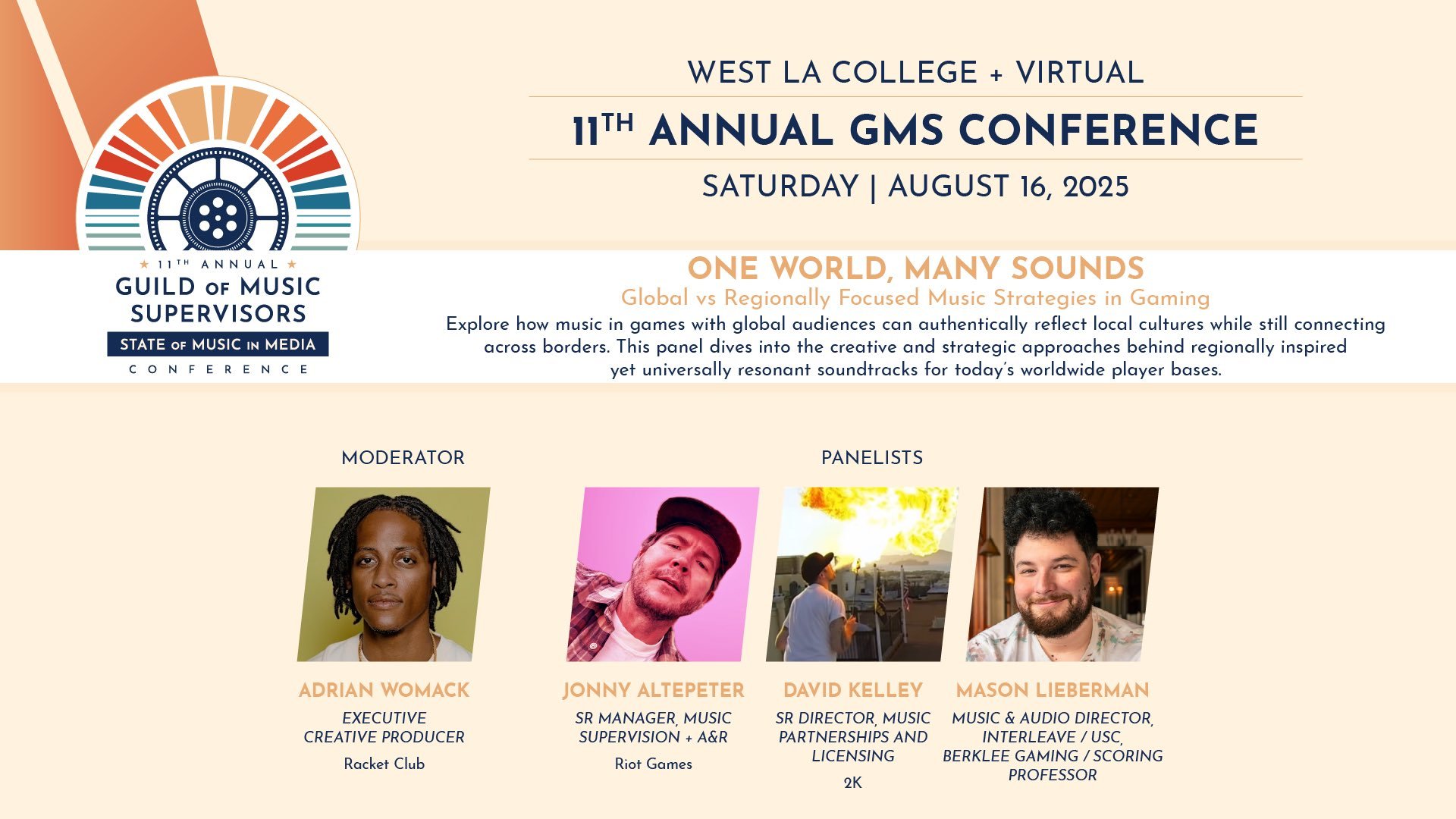 Guild of Music Supervisors Conference