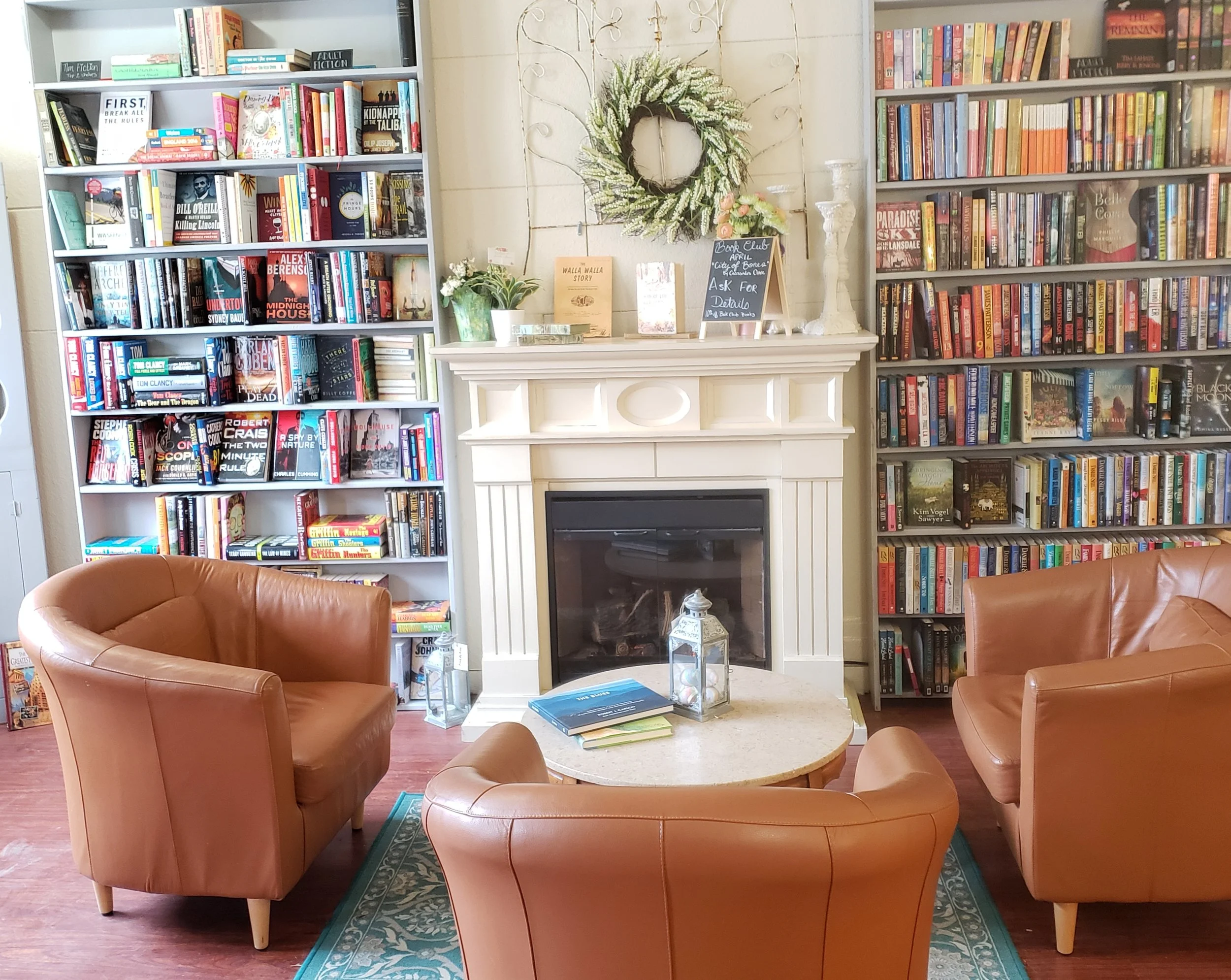 A Classic Booktique. Enjoy a great book and smell to your heart’s content!