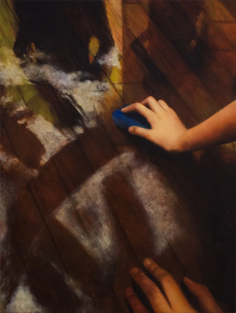 Stepmother, 12x16, oil on panel