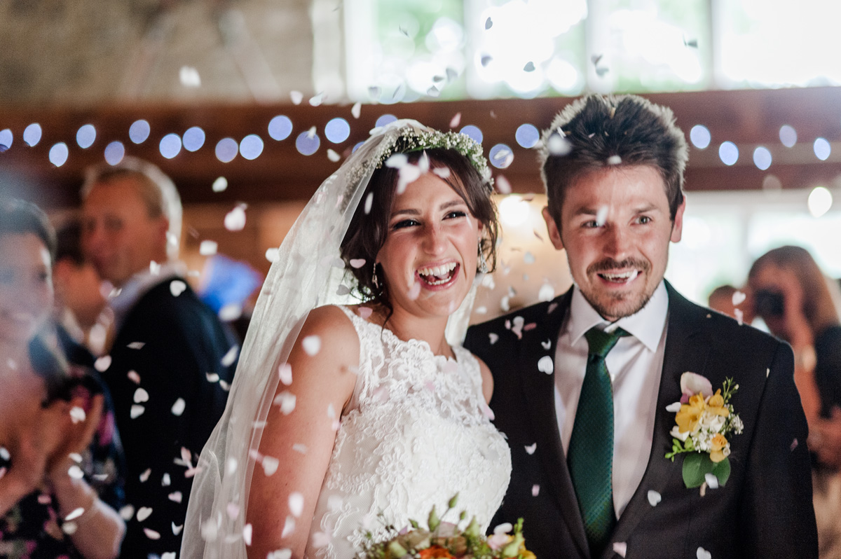 Notley Tythe Barn Reportage Wedding Photos