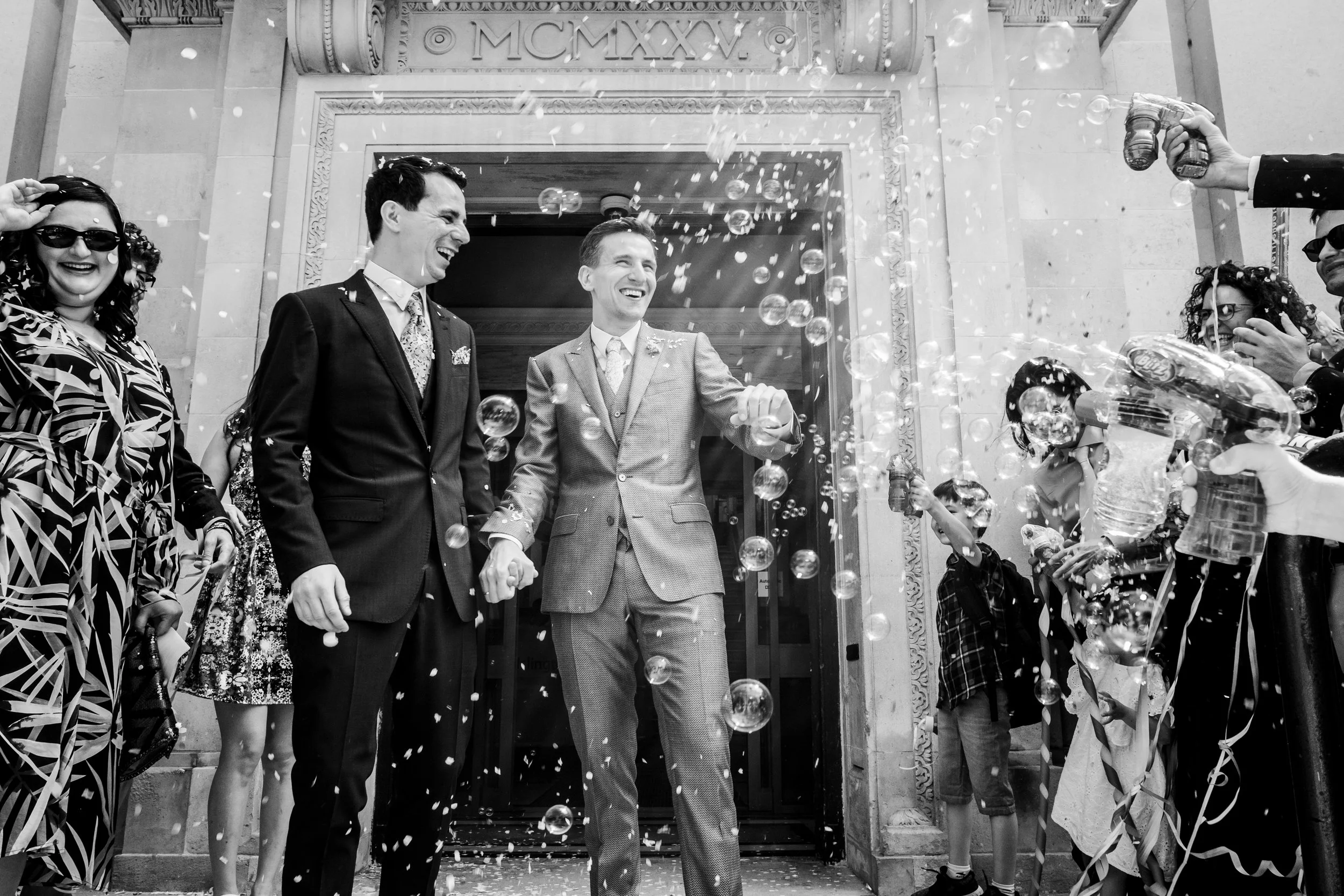 A Wedding at The Canonbury Tavern, North London