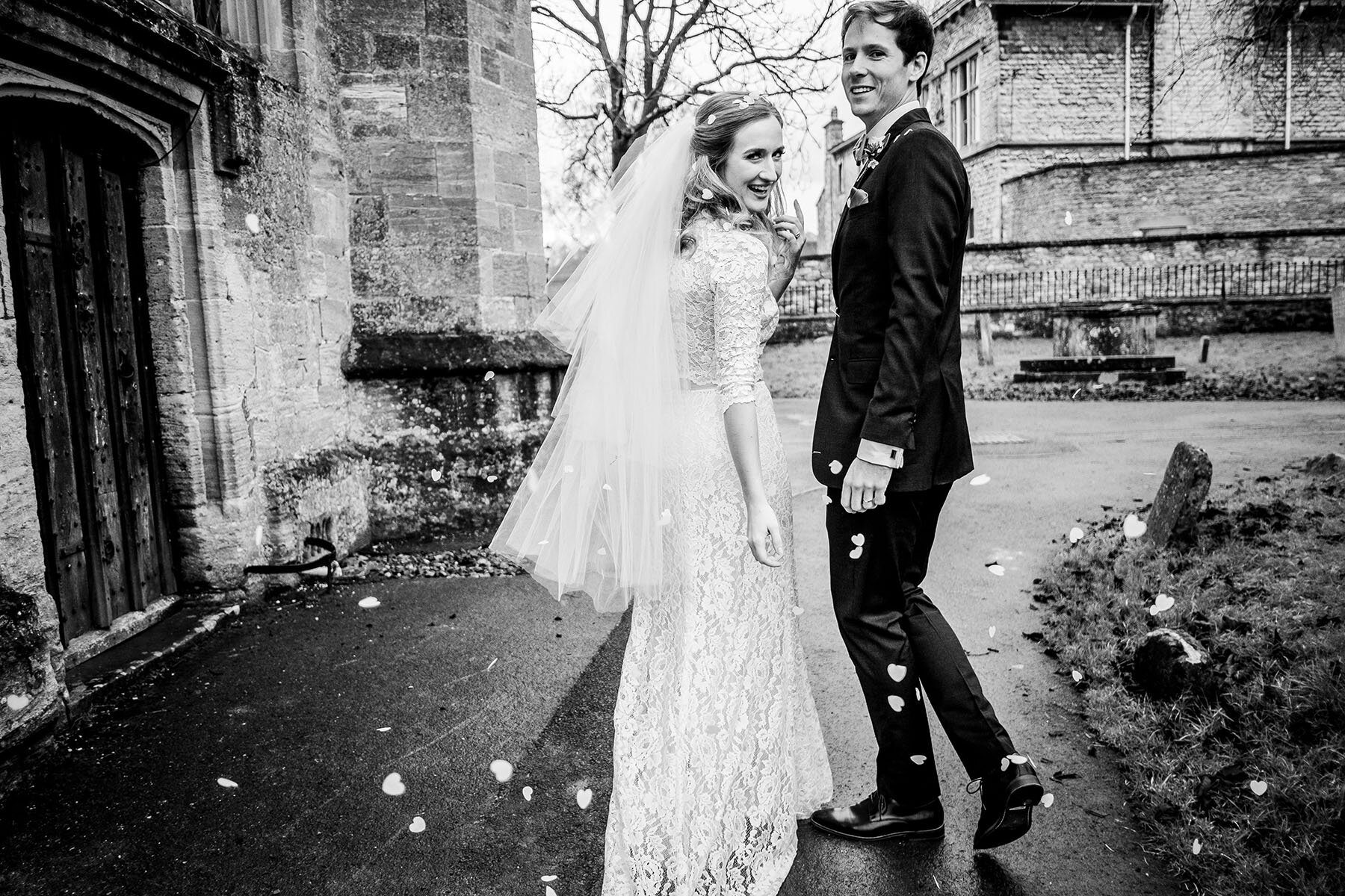 Wedding Photos at the Bay Tree, Burford