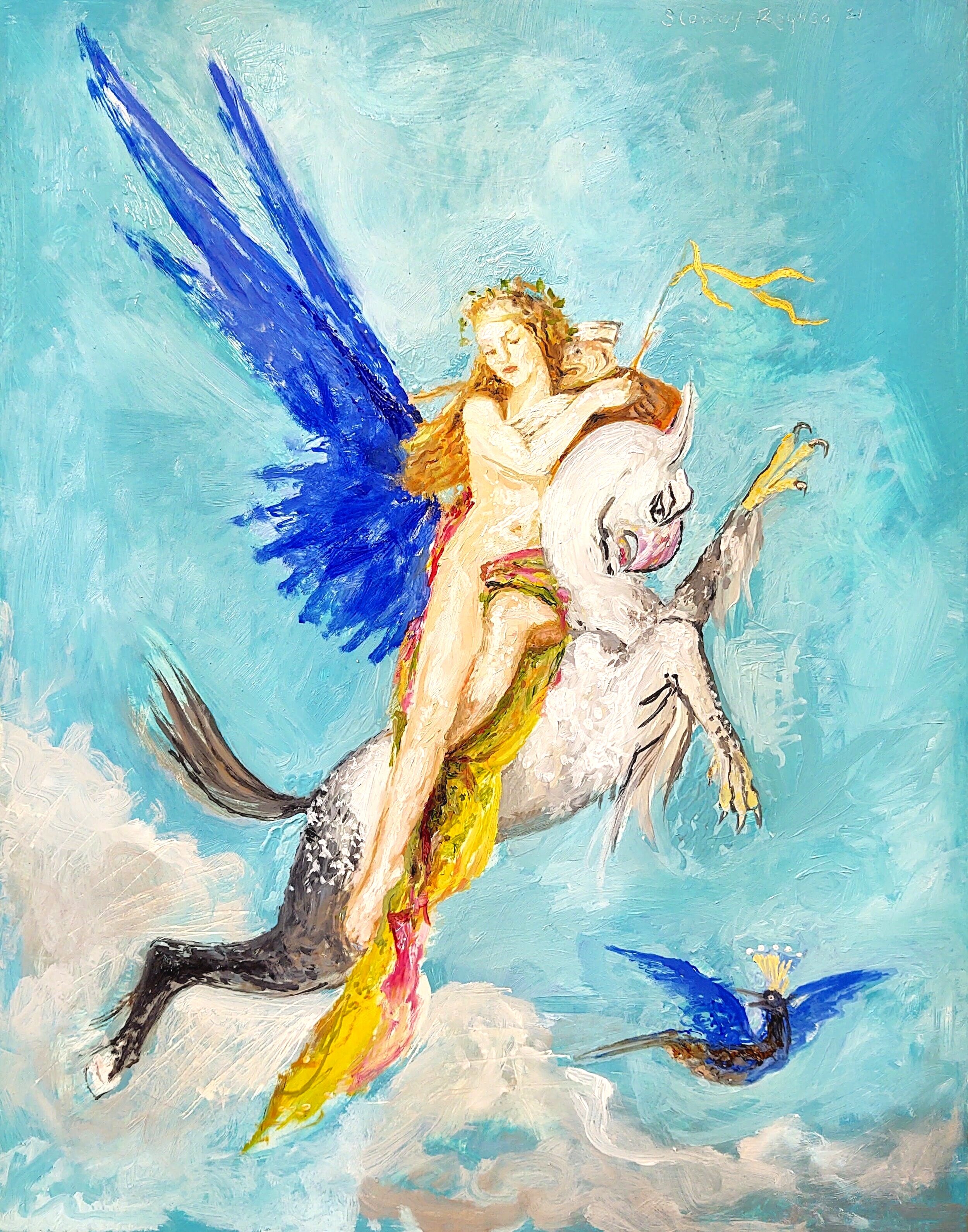 Allegory of Fable/ homage Moreau