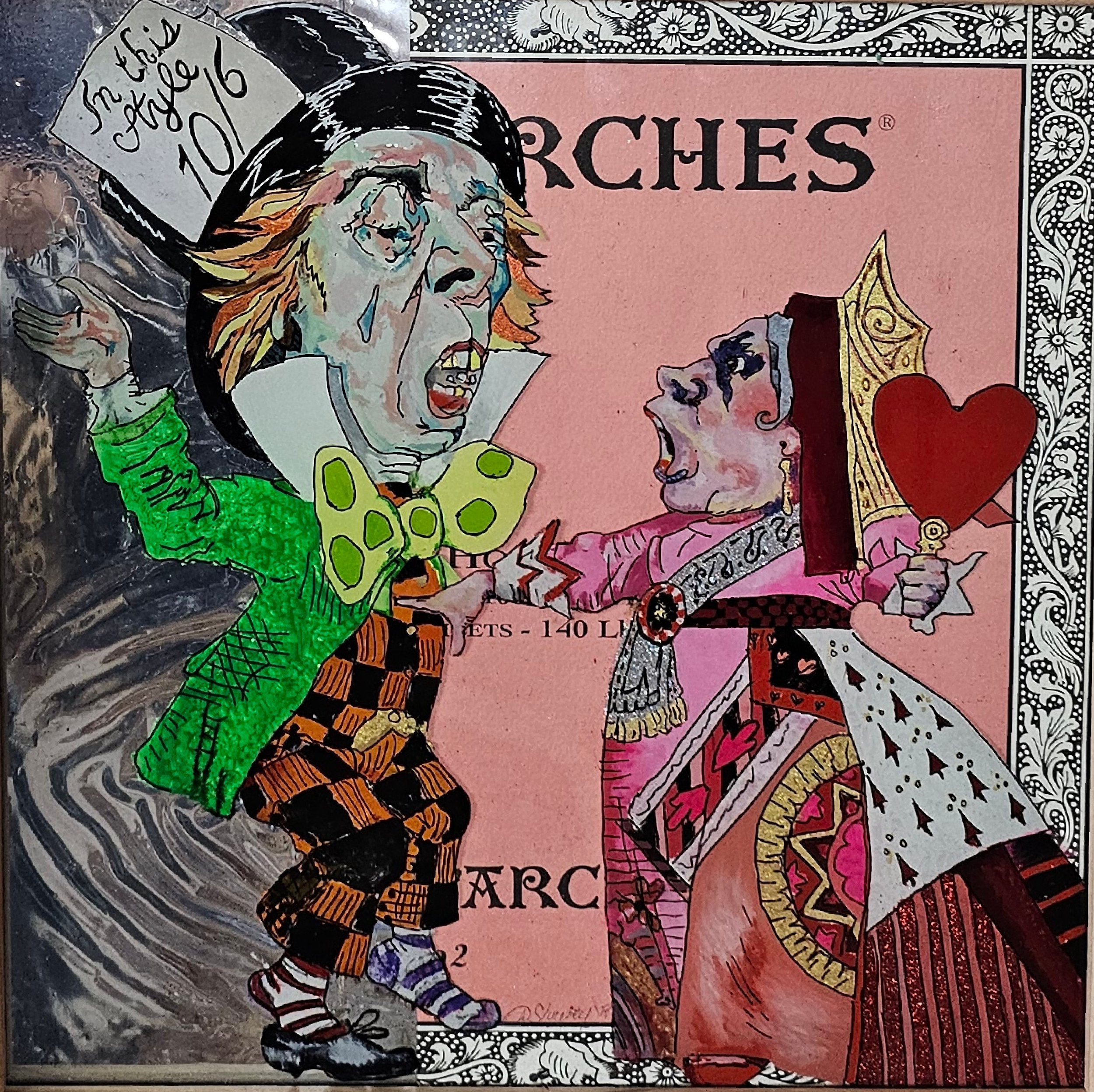 "Furious Intrusion: The Red Queen's Ire Meets the Mad Hatter's Nonchalance" 2023
