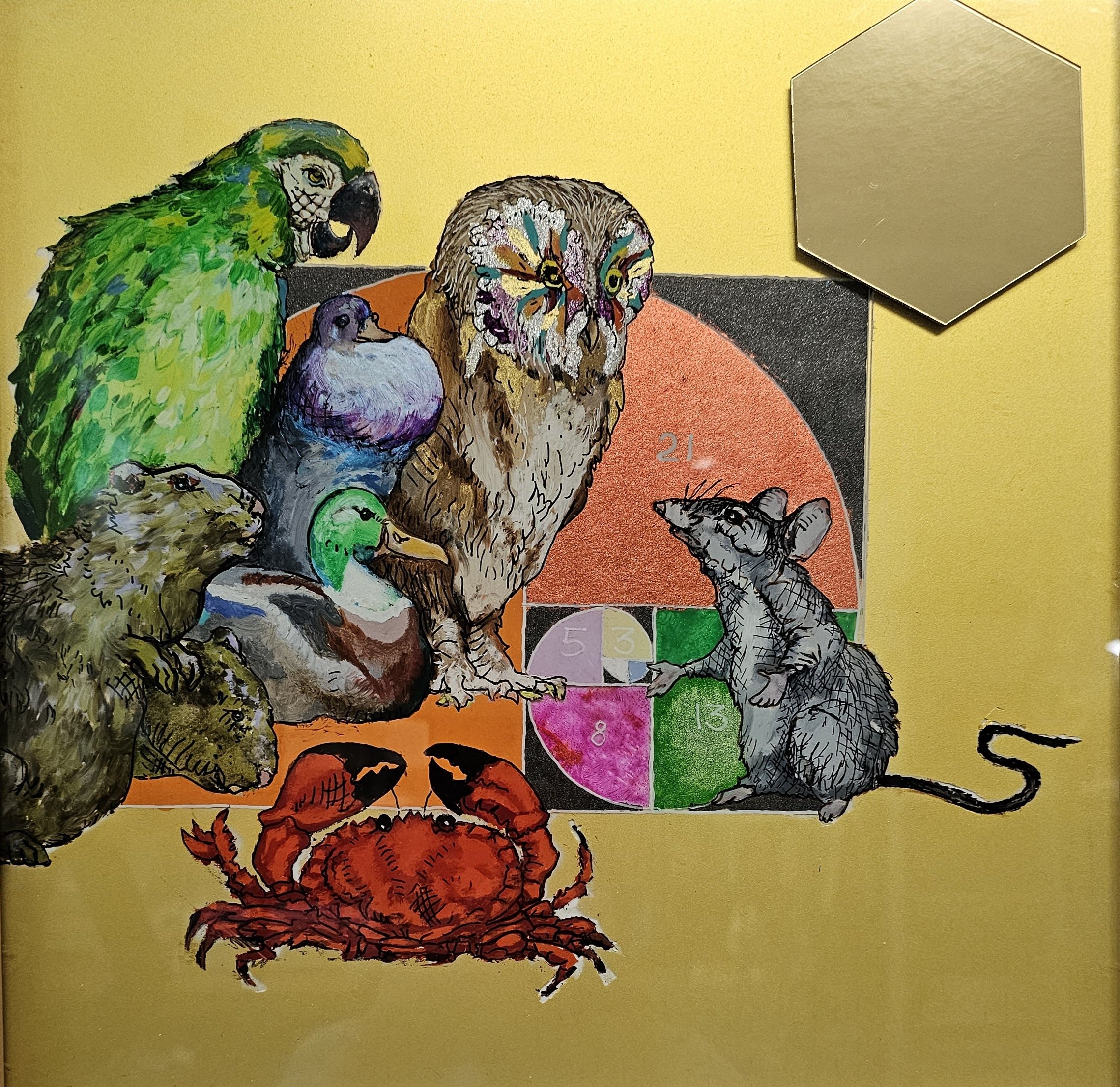"Parley of the Wonderland Creatures: The Rat's Council in the Whispering Woods" 2023