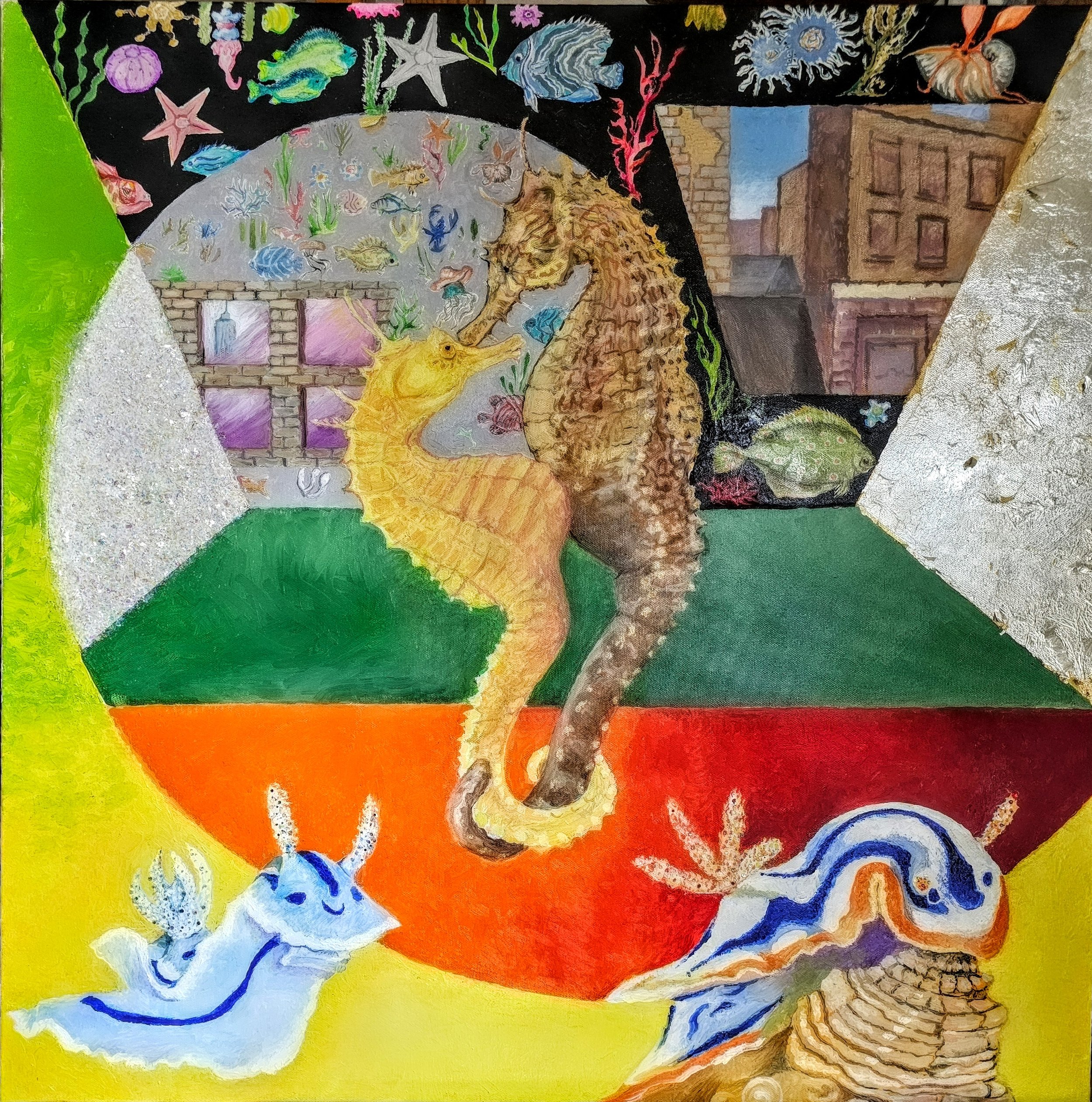 "The Magical Seahorses of Augustine's Legacy" 2024