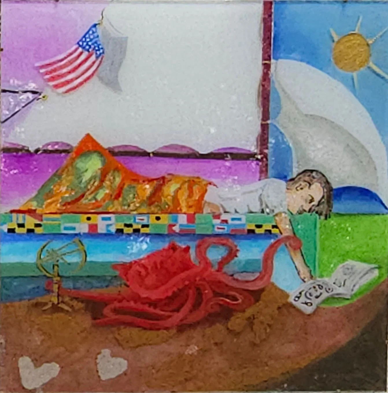 Vow For The Last Sail (Tarot #5), 2025