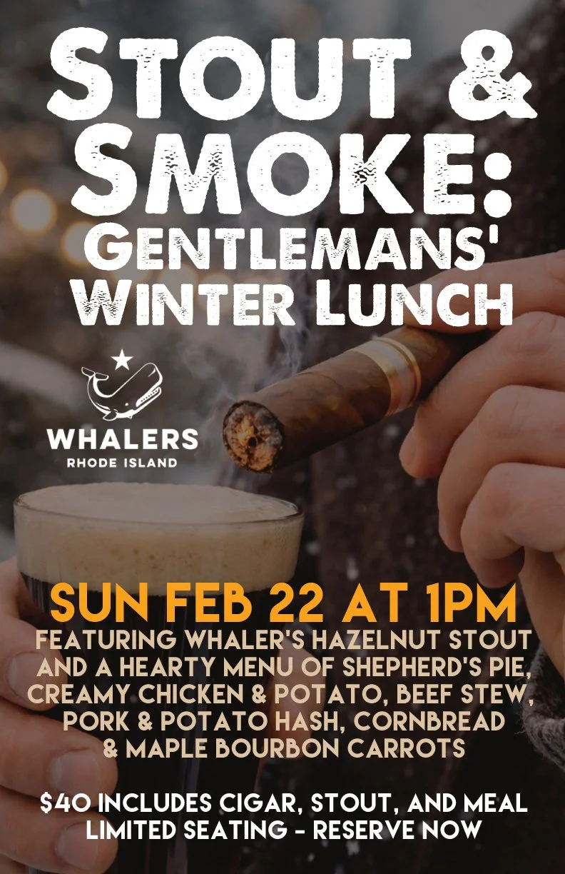 Smoke &amp; Stout: Gentlemans' Winter Lunch