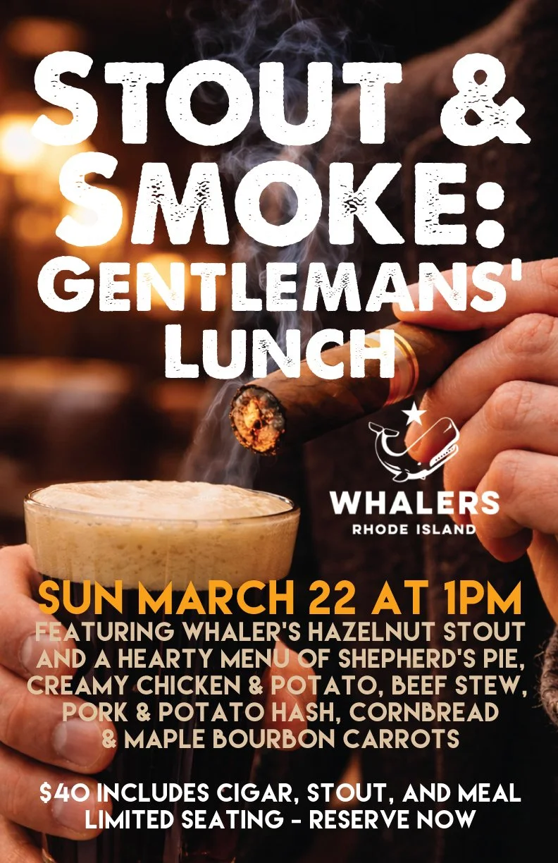 NEW DATE: Smoke &amp; Stout Lunch
