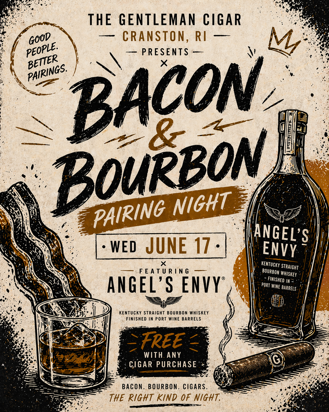 Bacon &amp; Bourbon w/Angel's Envy