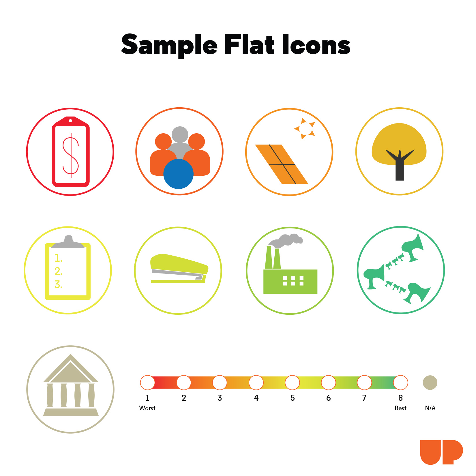 Sample Flat Icons