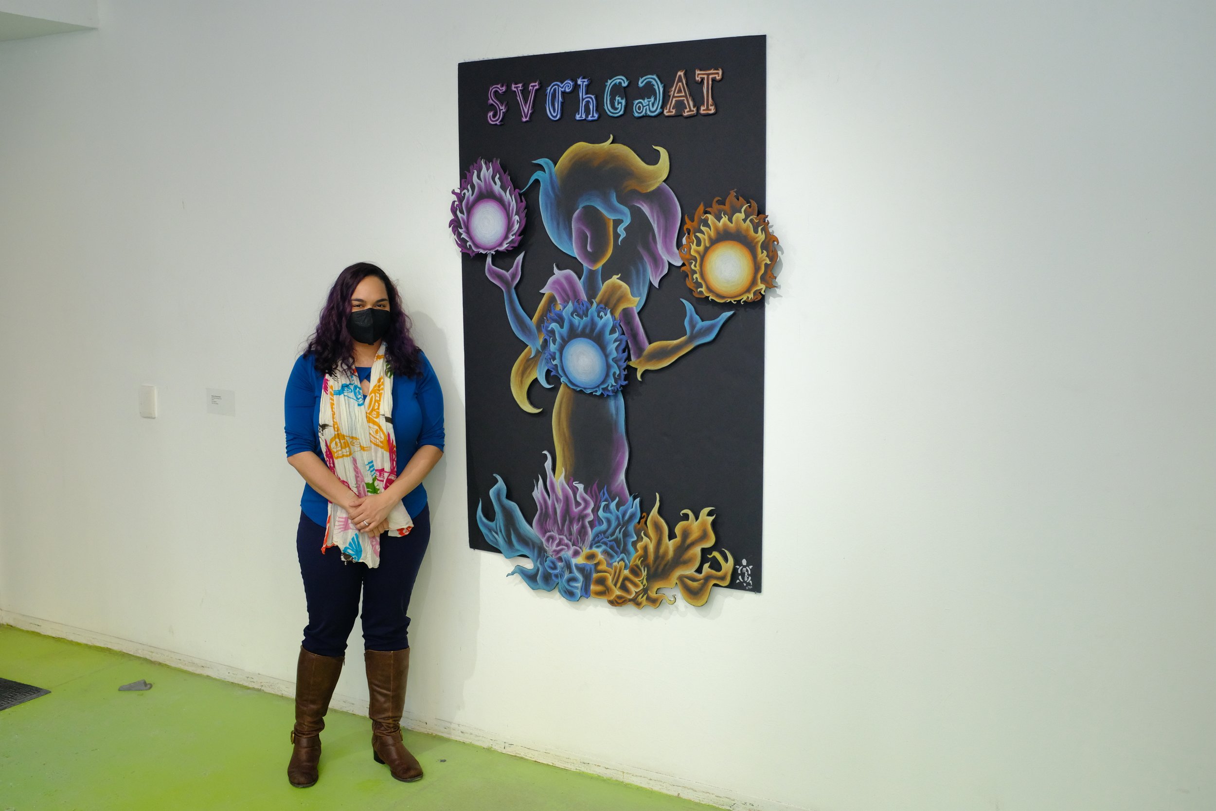  “Dream” exhibition opening. 