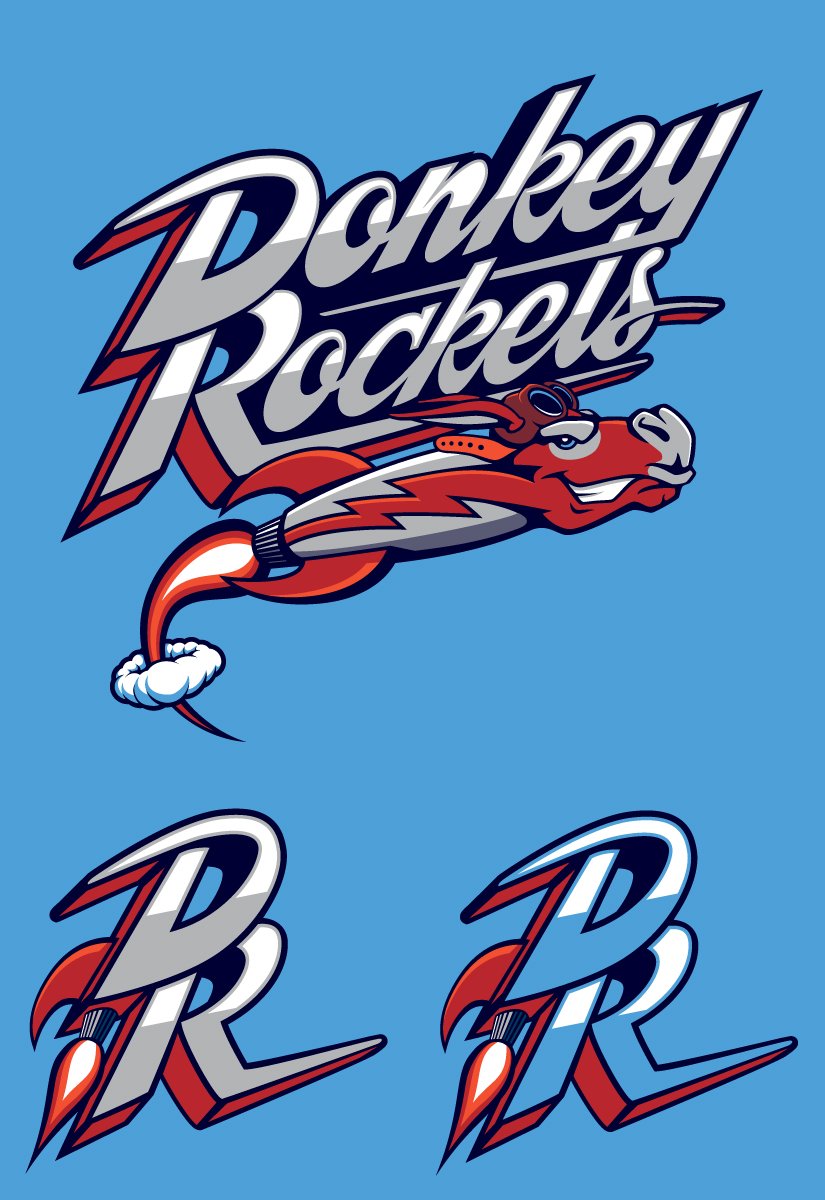 Donkey Rockets Travel Baseball