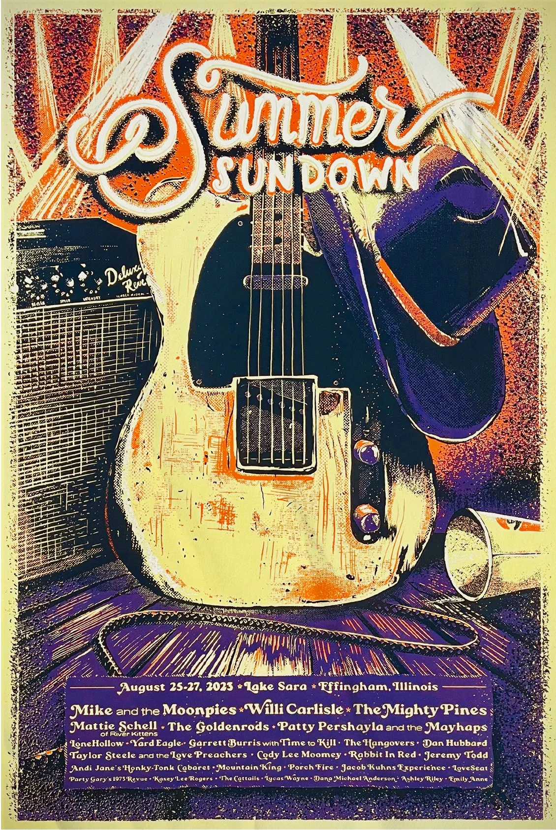 Summer Sundown Music Festival 2023 poster