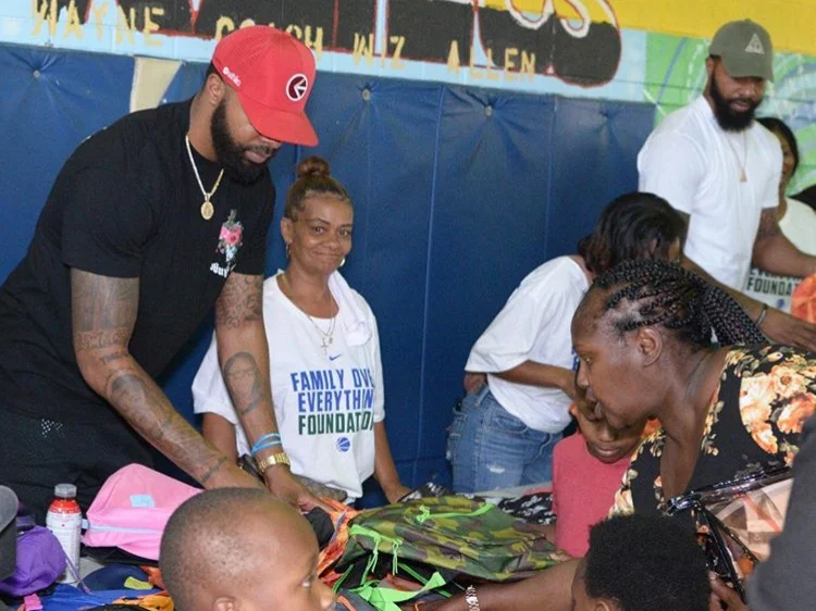 Marcus and Markieff Morris Host Fifth Annual Backpack Giveaway in North Philadelphia