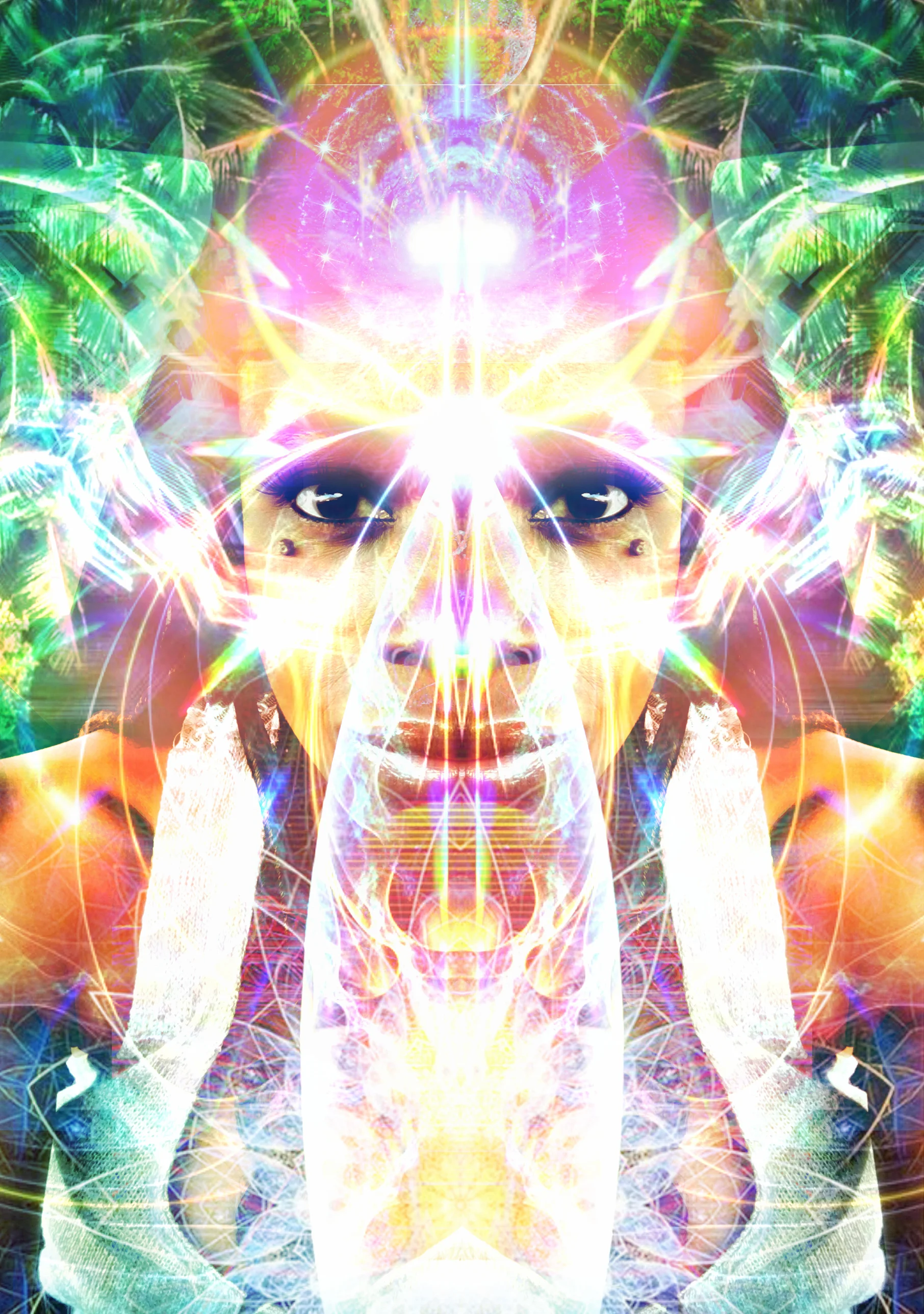 Holographic Remembrance Portrait by Betsy Huljev