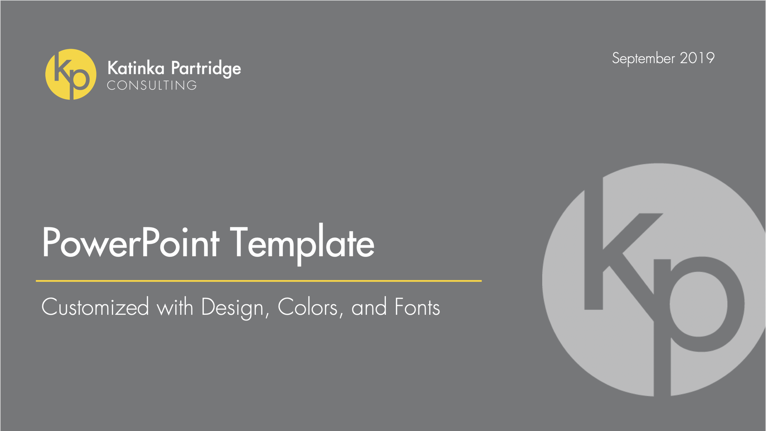 PowerPoint Template Design