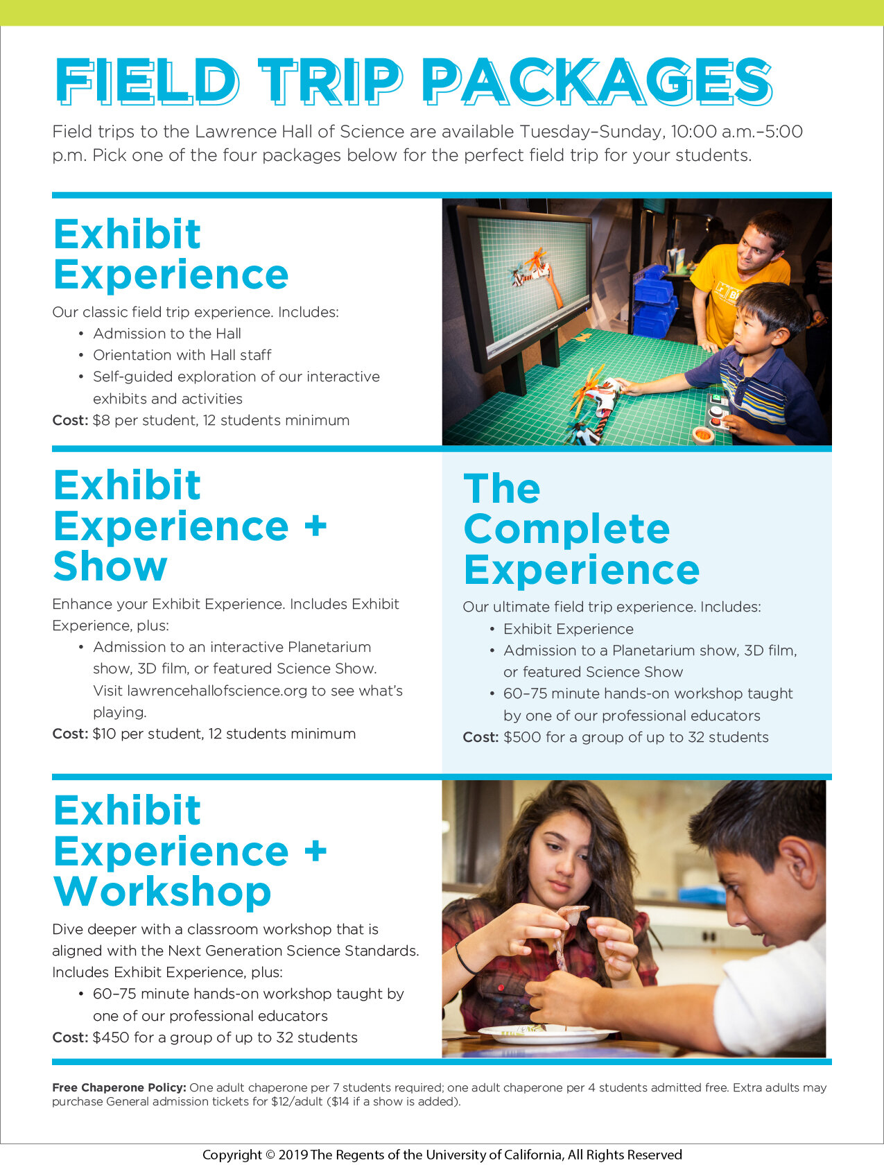 Graphic Design for Program Brochure