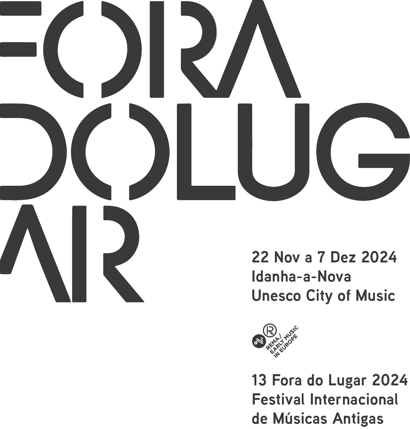Fora do Lugar - Cartaz