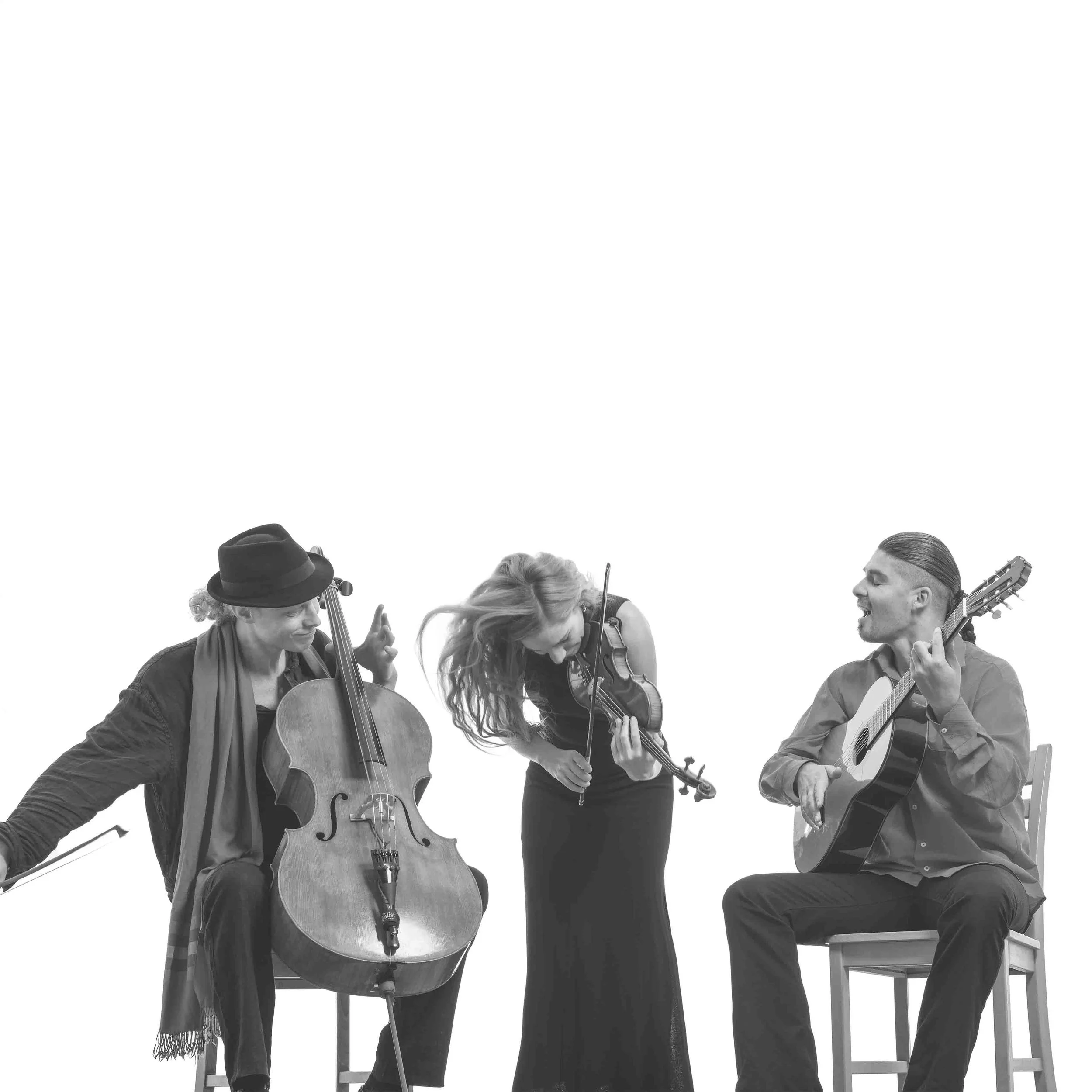Conversa Caminhada: Wild Strings Trio (Eslovénia, Eslováquia, França)