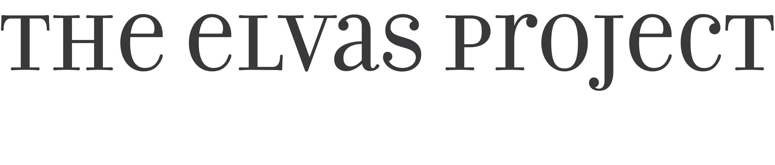 The Elvas Project