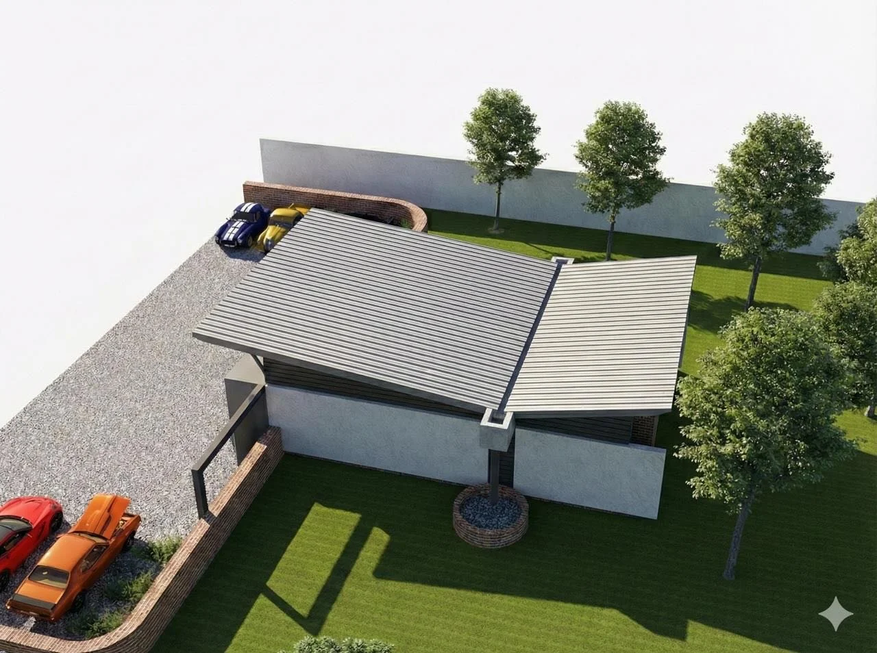 On the drawing board : New garage for car enthusiasts by ICONIC ARCHITECTURE 0833645511