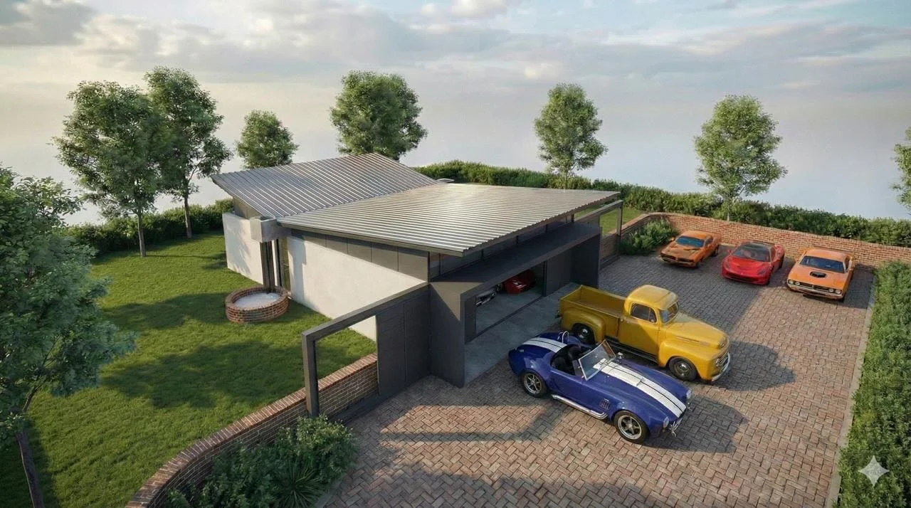 On the drawing board : New garage for car enthusiasts by ICONIC ARCHITECTURE 0833645511