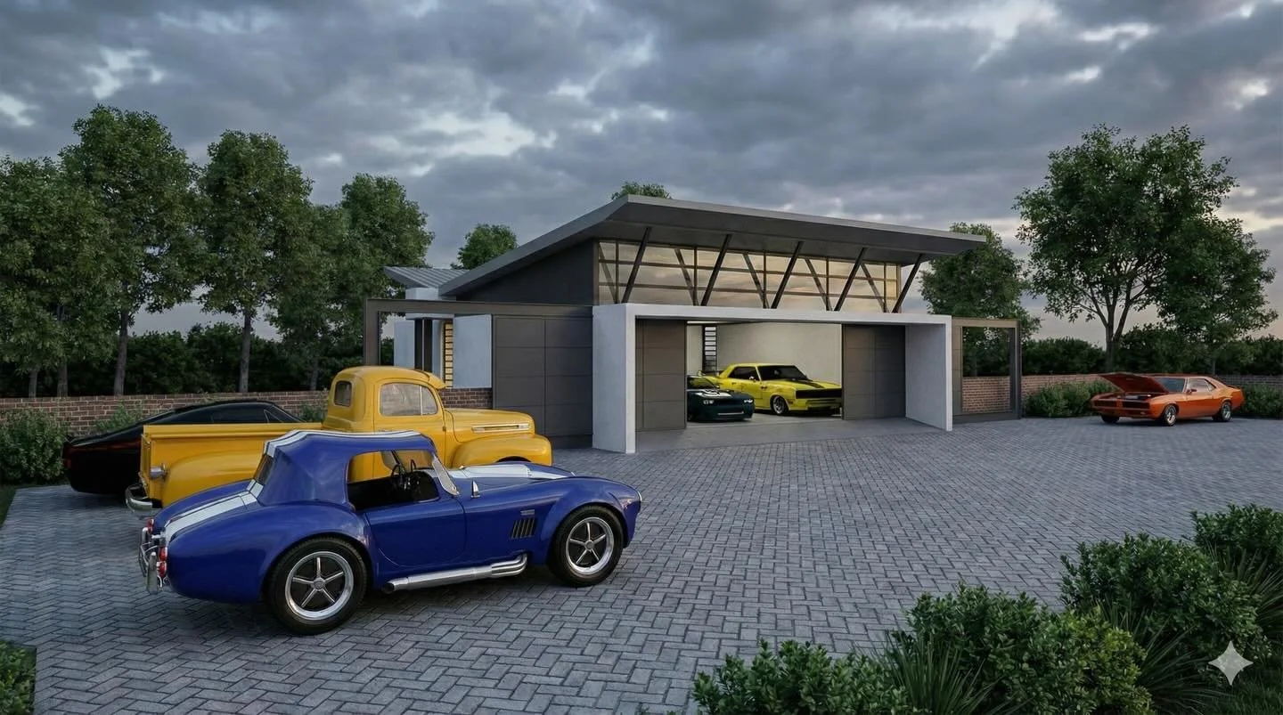 On the drawing board : New garage for car enthusiasts by ICONIC ARCHITECTURE 0833645511