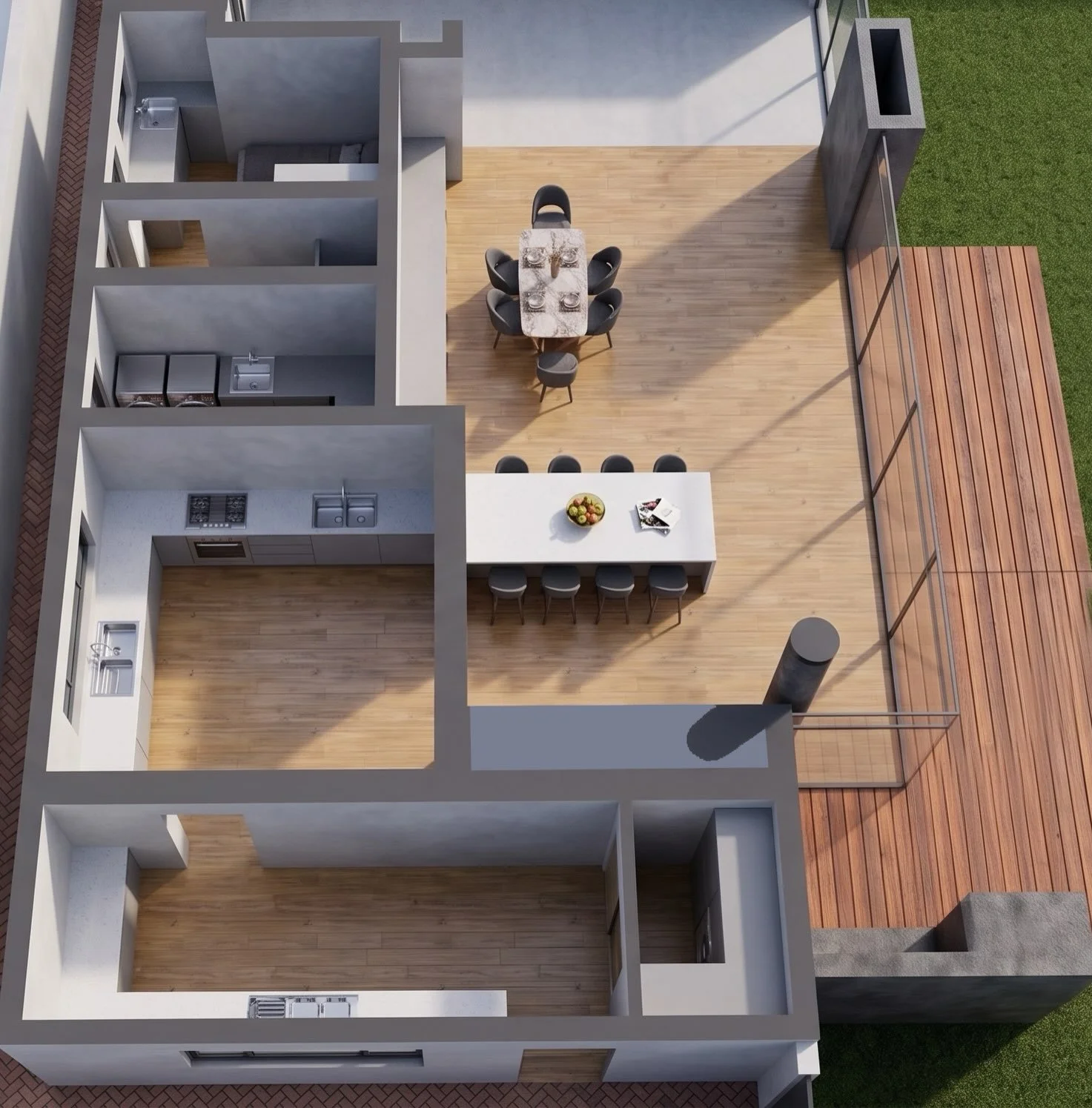 House S Lakewood Remodeling - ICONIC ARCHITECTURE 0833645511