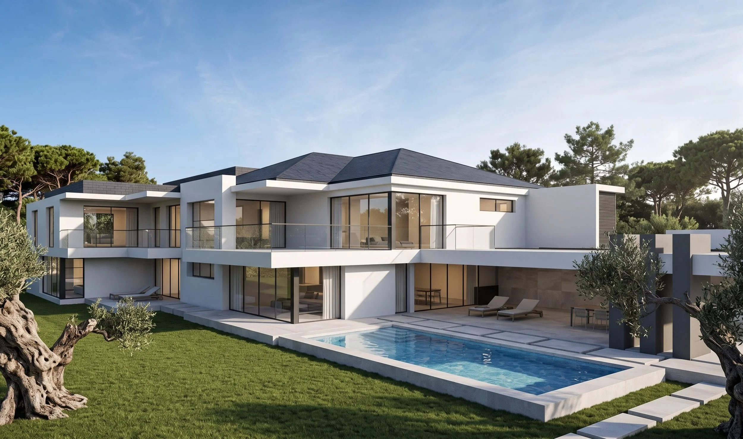 House V Houghton Estate Render - ICONIC Architecture 0833645511