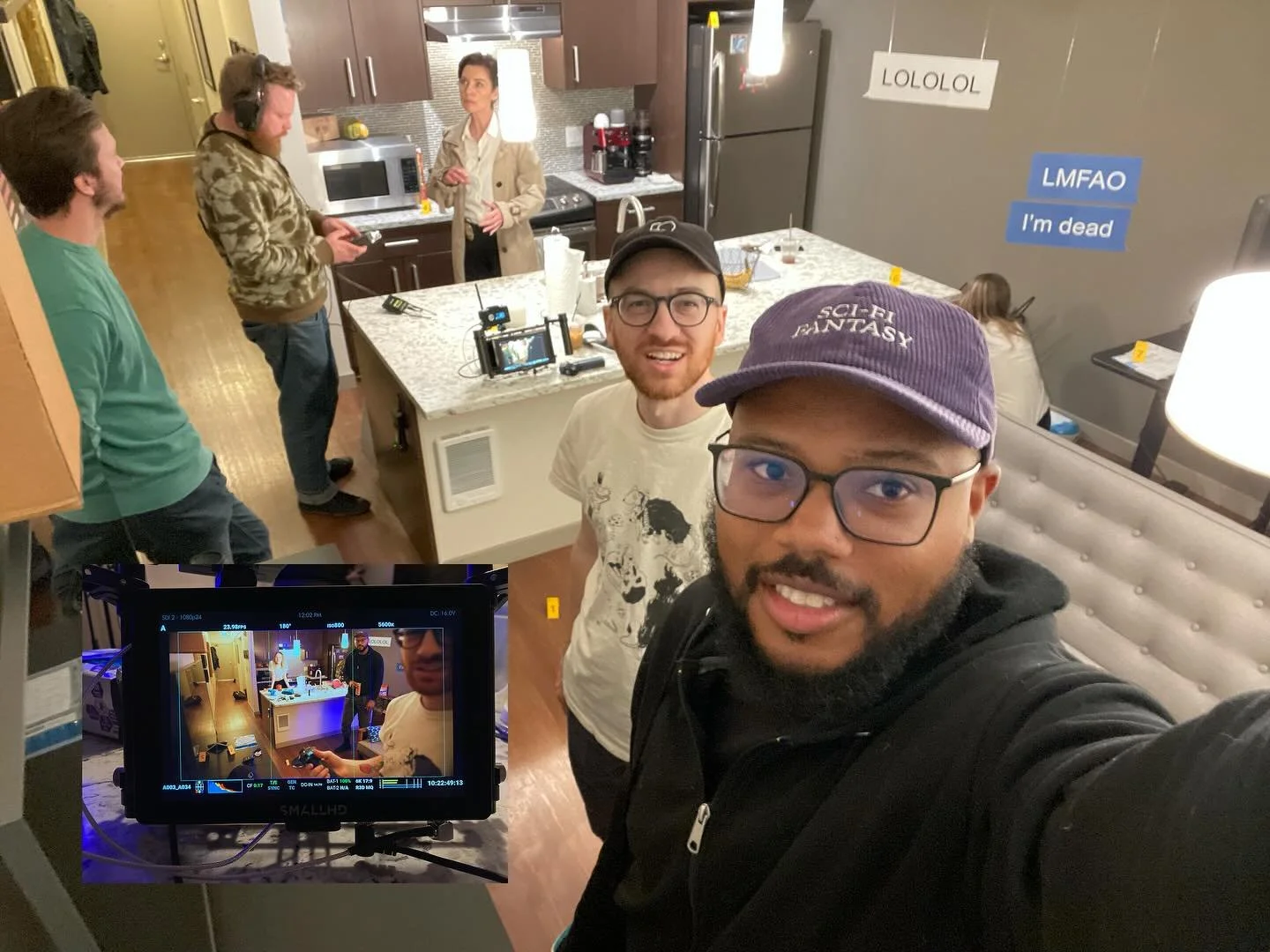 Here’s a behind-the-scenes look at how we made our latest short film Text IRL. Thanks again to everyone that helped out on this one!
@smallhd @reddigitalcinema @tiltamax @manfrottoimaginemore @finaldraftscreenwriting @nanlite_global @aputure.l