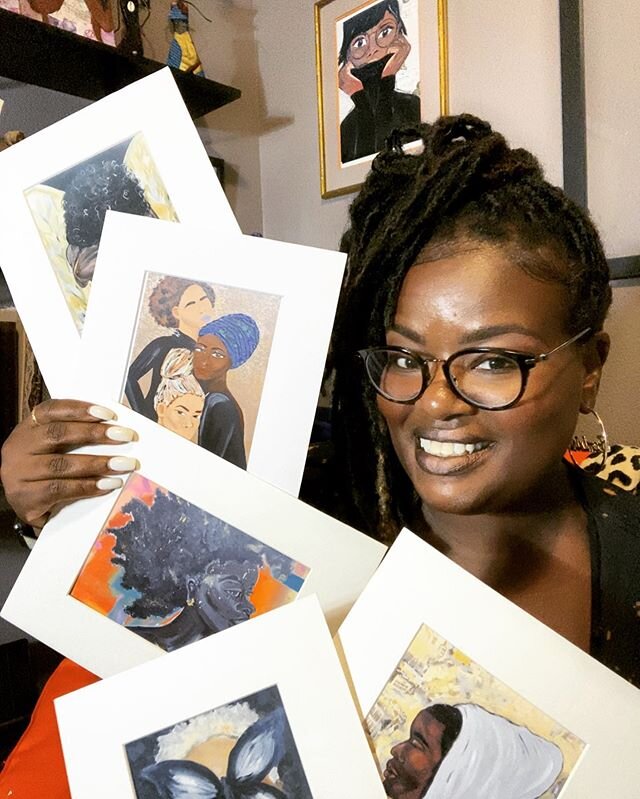 And the winners are..... @kwamboka_ke Print 1 (A Tribute to Protestors) @shawnaclingerman Print 2 (&ldquo;See No Evil&rdquo;) @buffdrita Print 3 (&ldquo;Black Girl Magic&rdquo;) @jaredmoll Print 4 &ldquo;Butterfly&rdquo; @worldwide_ken_ii Print 5 (&l