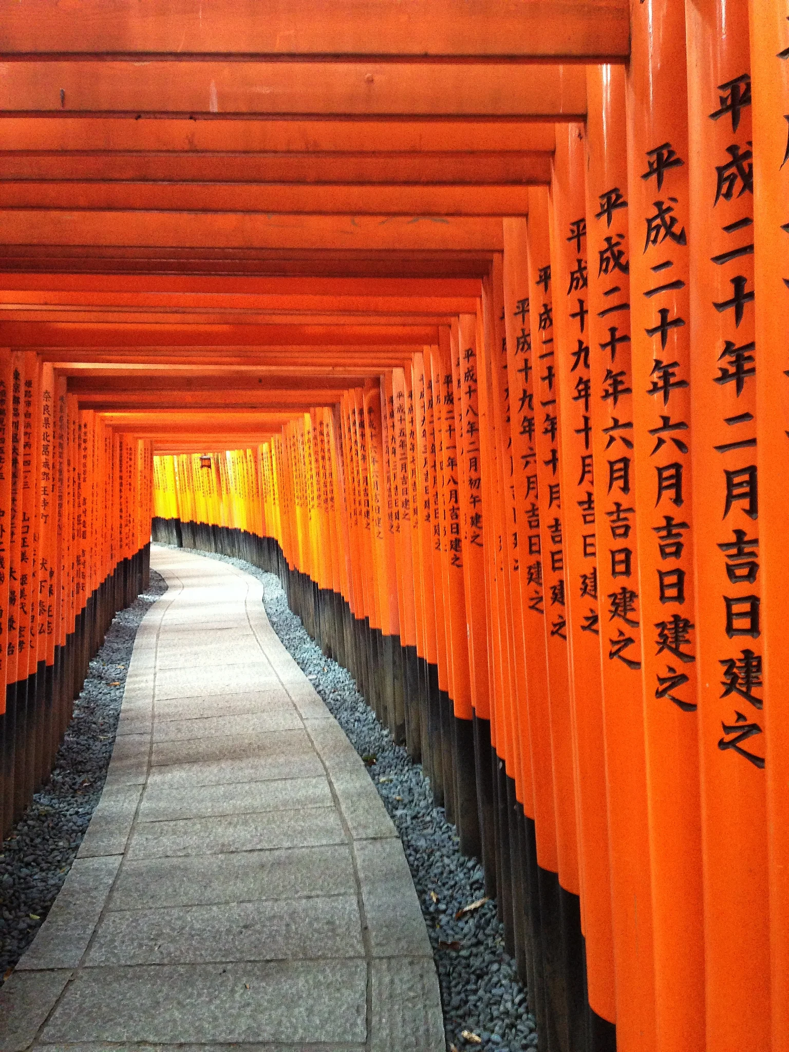 Tori gates kyoto japan.jpg