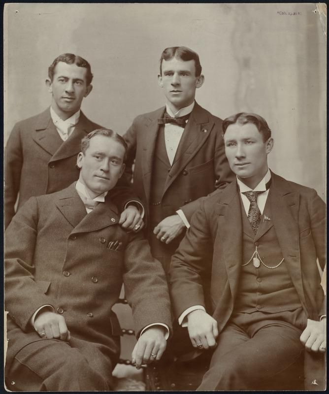 The “Big Four” Standing left to right Keeler and McGraw, seated left to right Kelley and Jennings