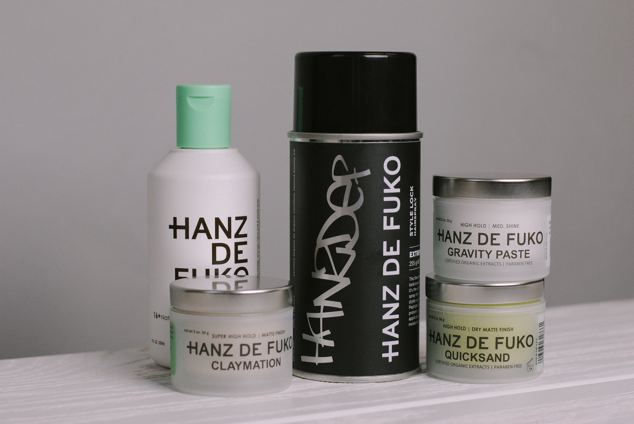 hanz de fuko hairspray at the qg