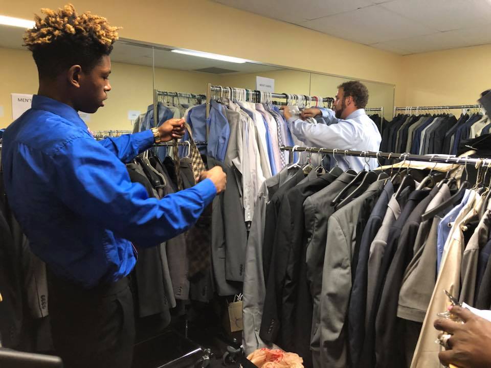 All Year Up students are required to wear professional clothes for their training and internships.