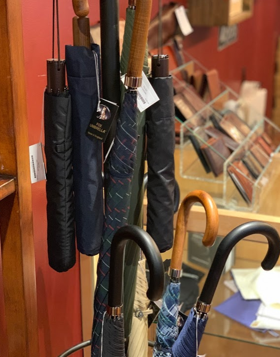 Fox Compact and Cane Umbrellas imported from England