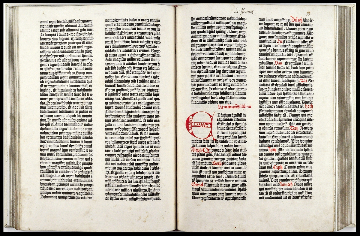 Gutenberg Bible - c. 1450