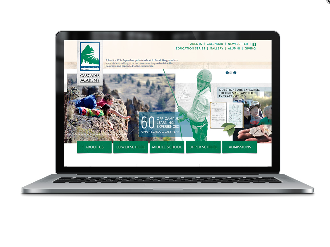 Cascades Academy / Website