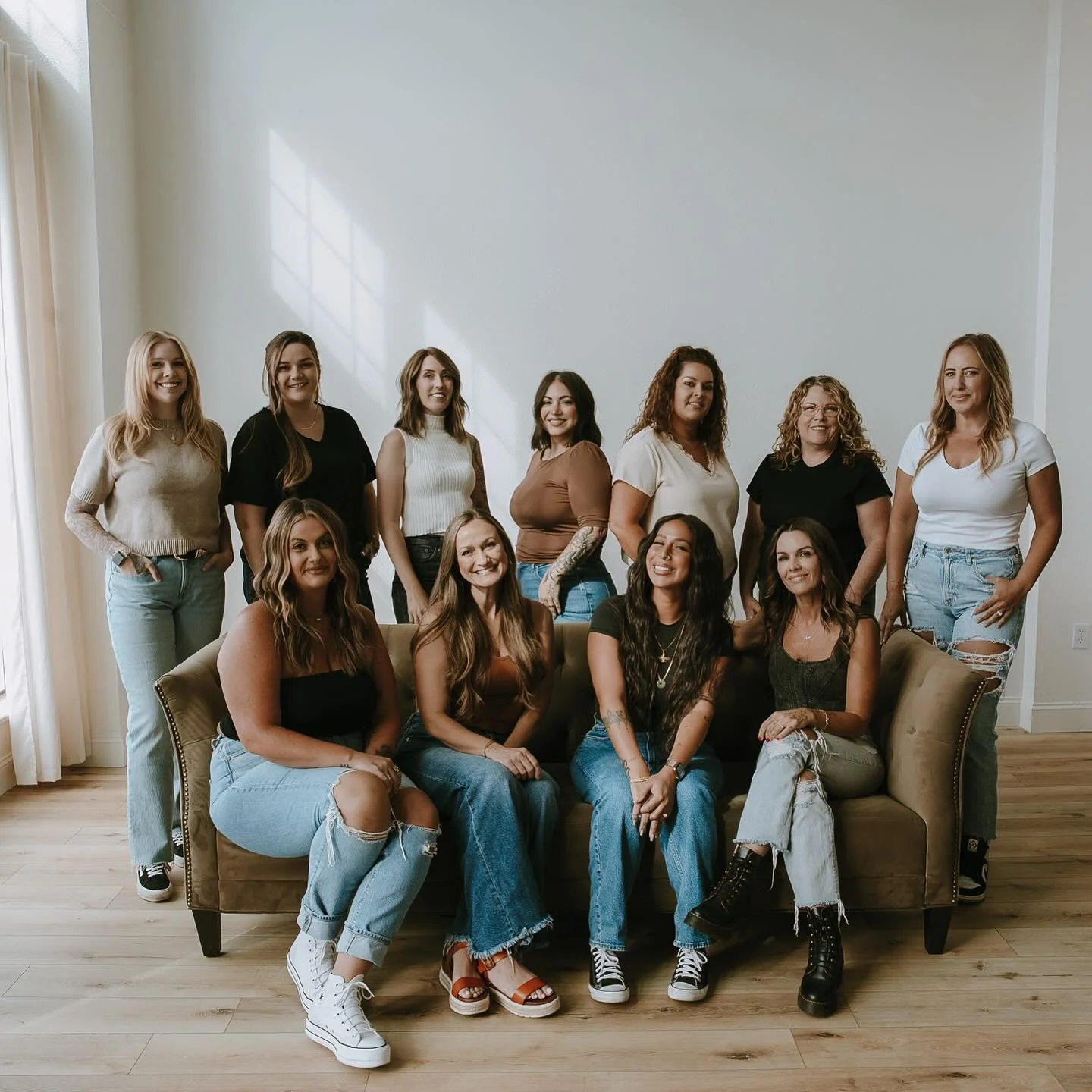 Team Tribe is the heartbeat of this space.
They walk in and the room shifts because they care.

Care about their craft.
Care about their guests.
Care about growth, community, and doing things with intention.

Their energy is creative, their skill is 