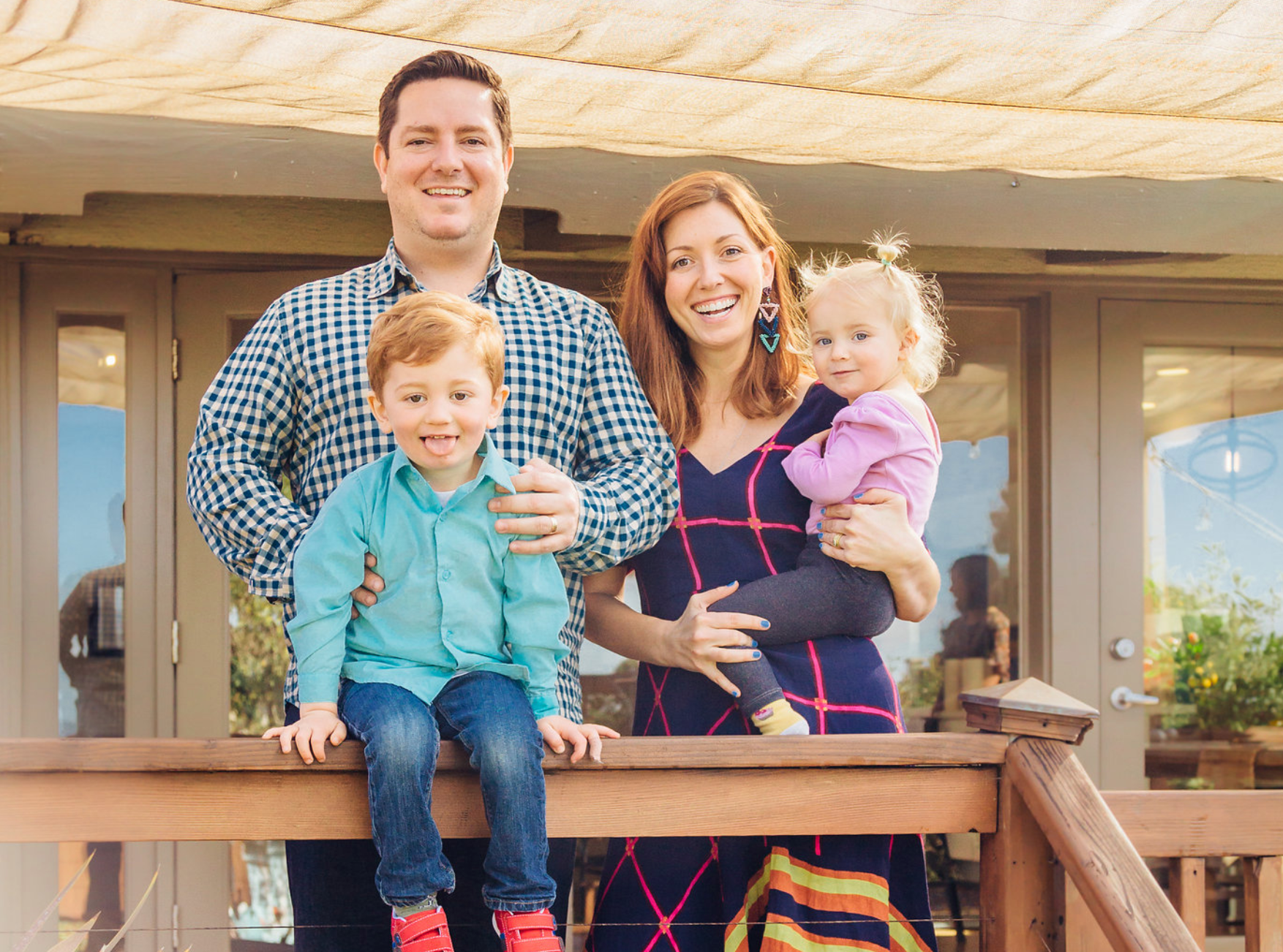 Who I've become, and the family I'm so amazed to have created.
