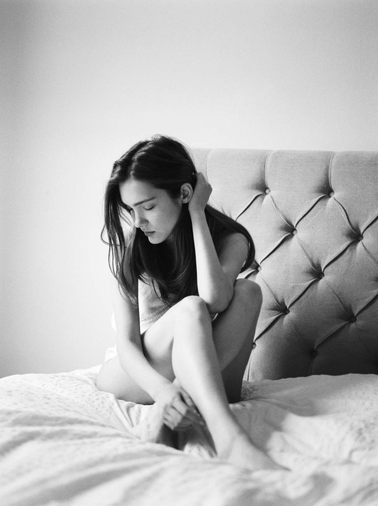 Model test in London by Dmitry Serostanov