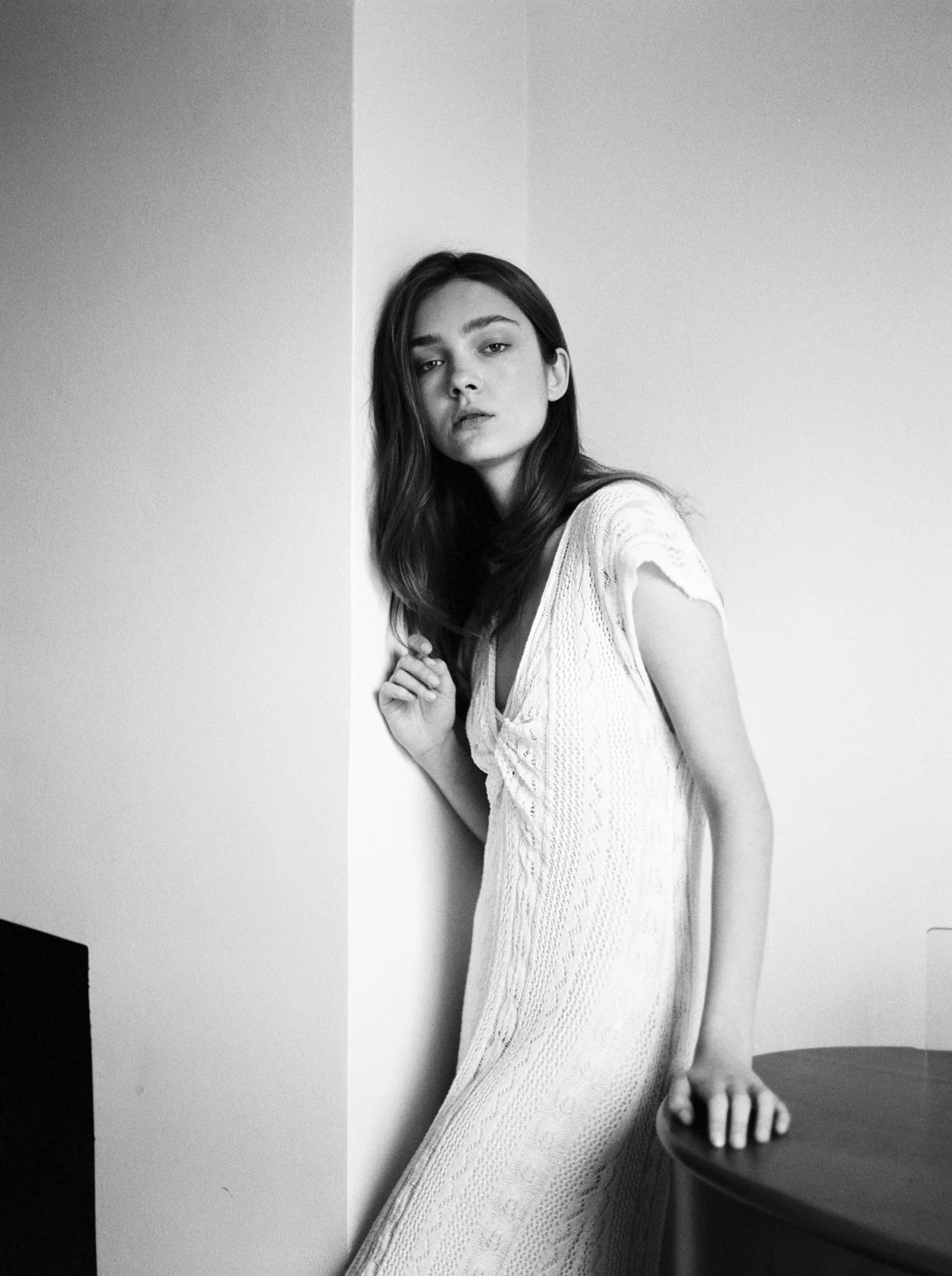 Model test in London by Dmitry Serostanov