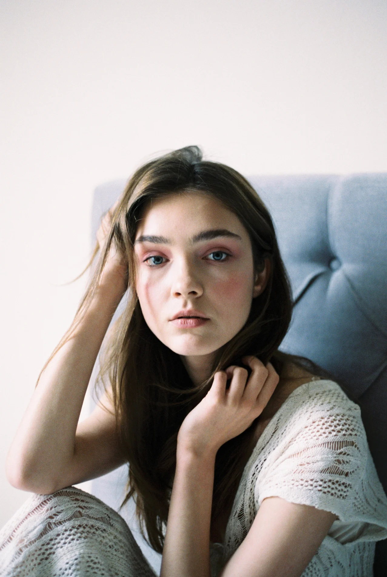 Model test in London by Dmitry Serostanov