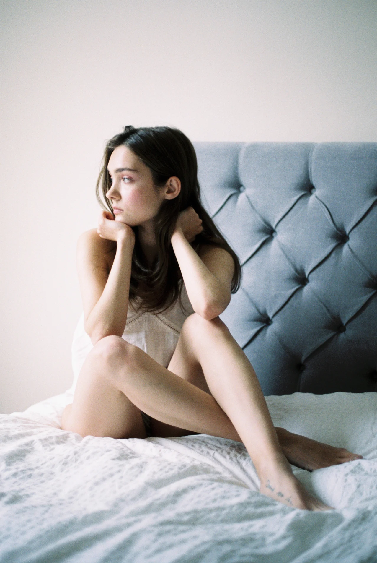 Model test in London by Dmitry Serostanov