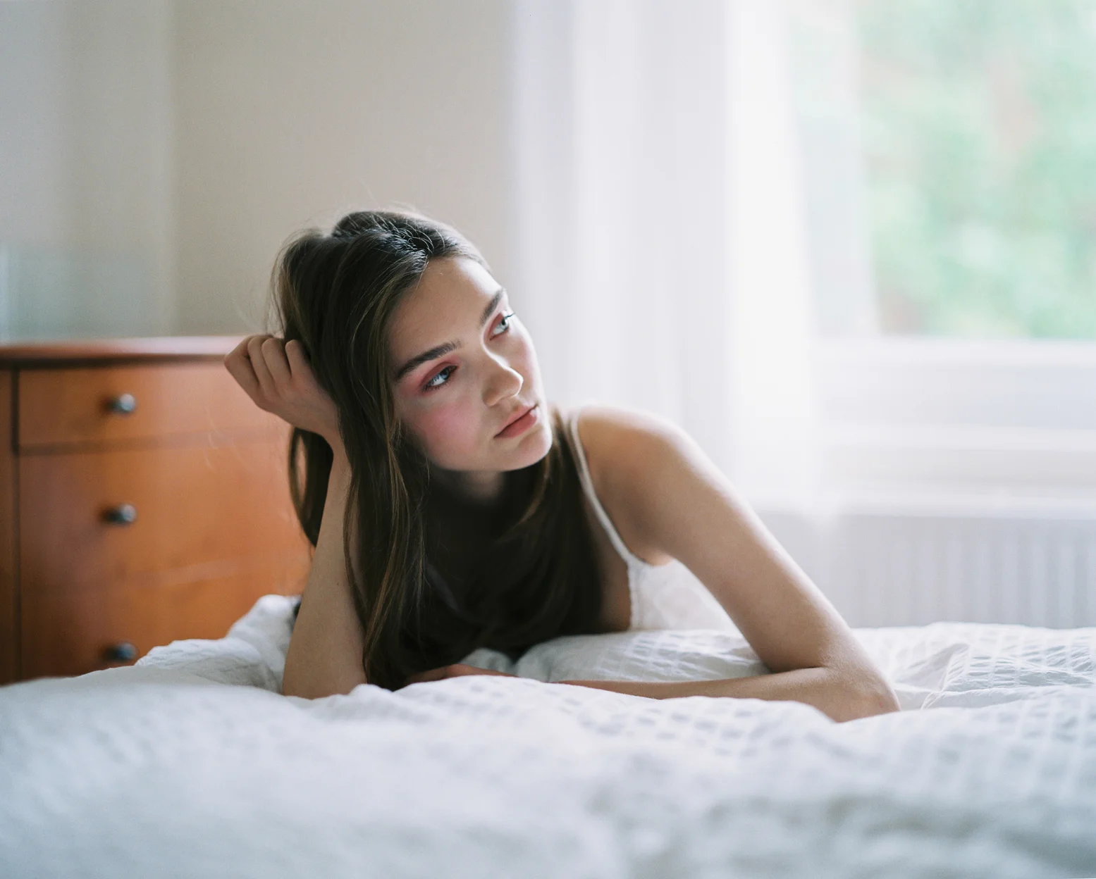 Model test in London by Dmitry Serostanov