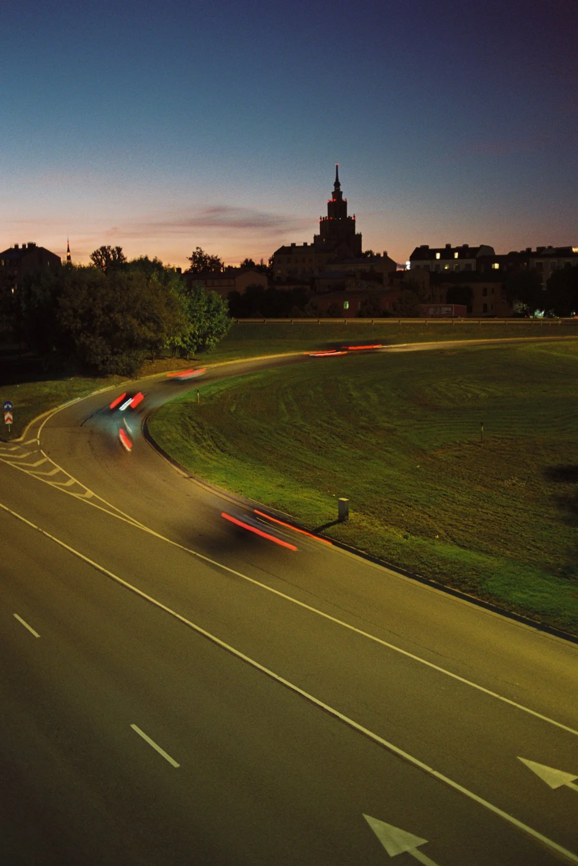 After Sunset in Riga
