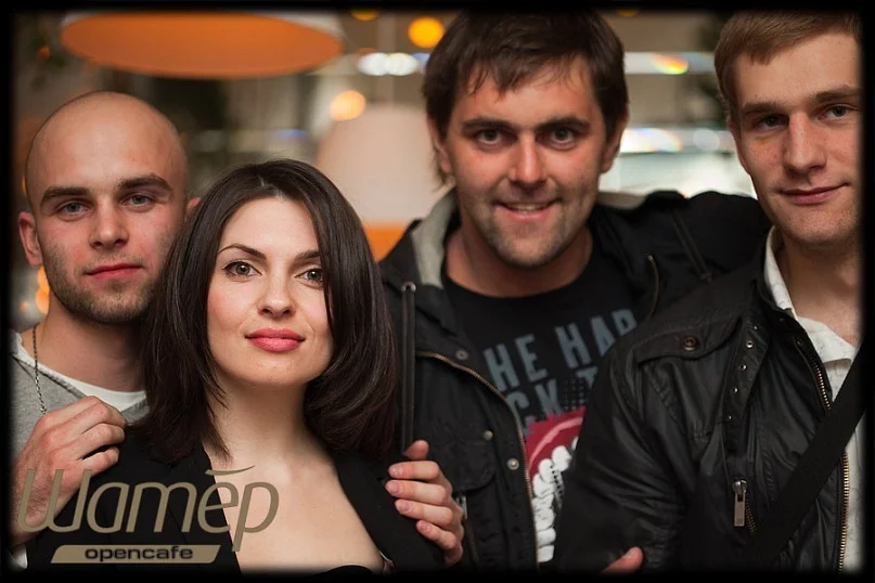 Nikita Nak, me, Denis Klementiev, Alex Lagaz