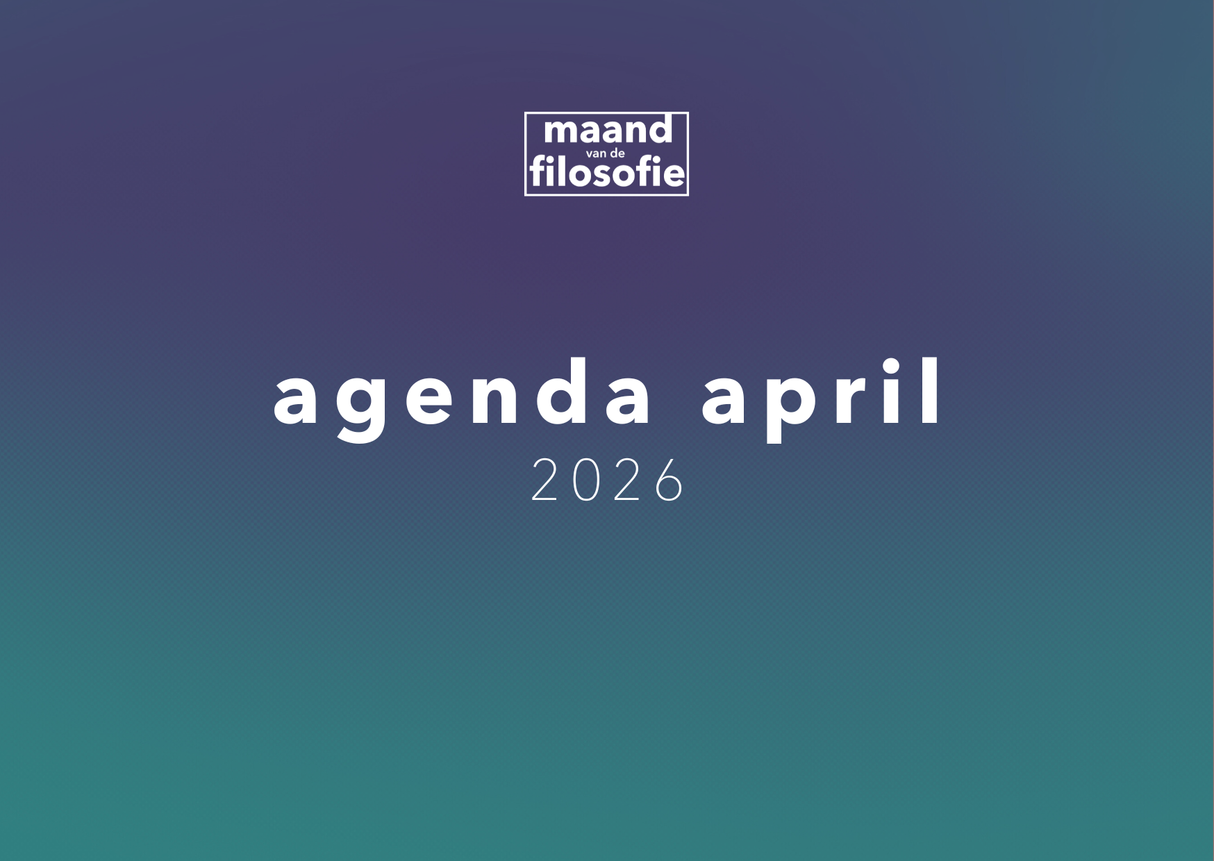 Antwerpse Dag van de Filosofie